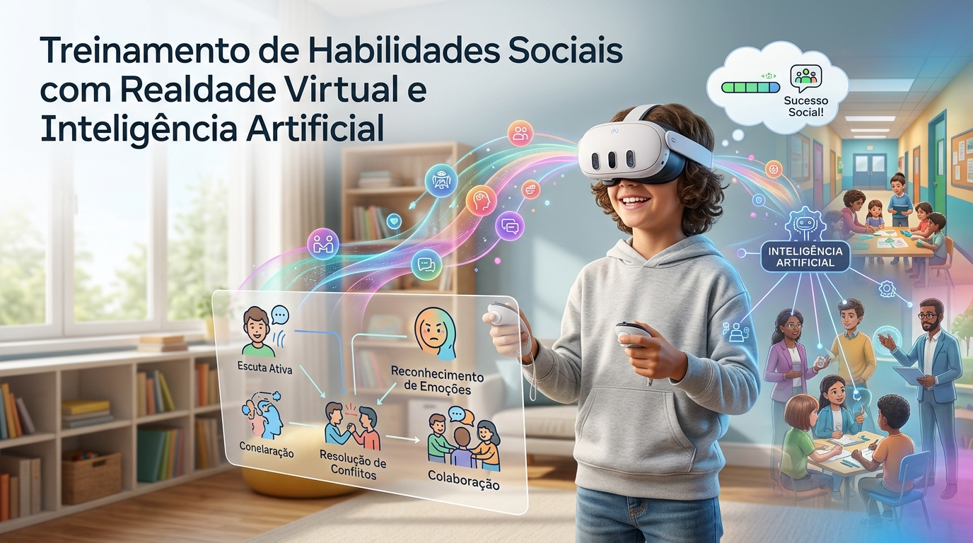 Treinamento de Habilidades Sociais com Realidade Virtual e Inteligência Artificial